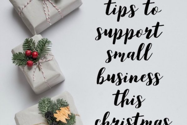 gifts and wording tips to support small businesses